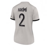 Fotbalové Dres Paris Saint-Germain Achraf Hakimi #2 Dámské Venkovní 2022-23 Krátký Rukáv